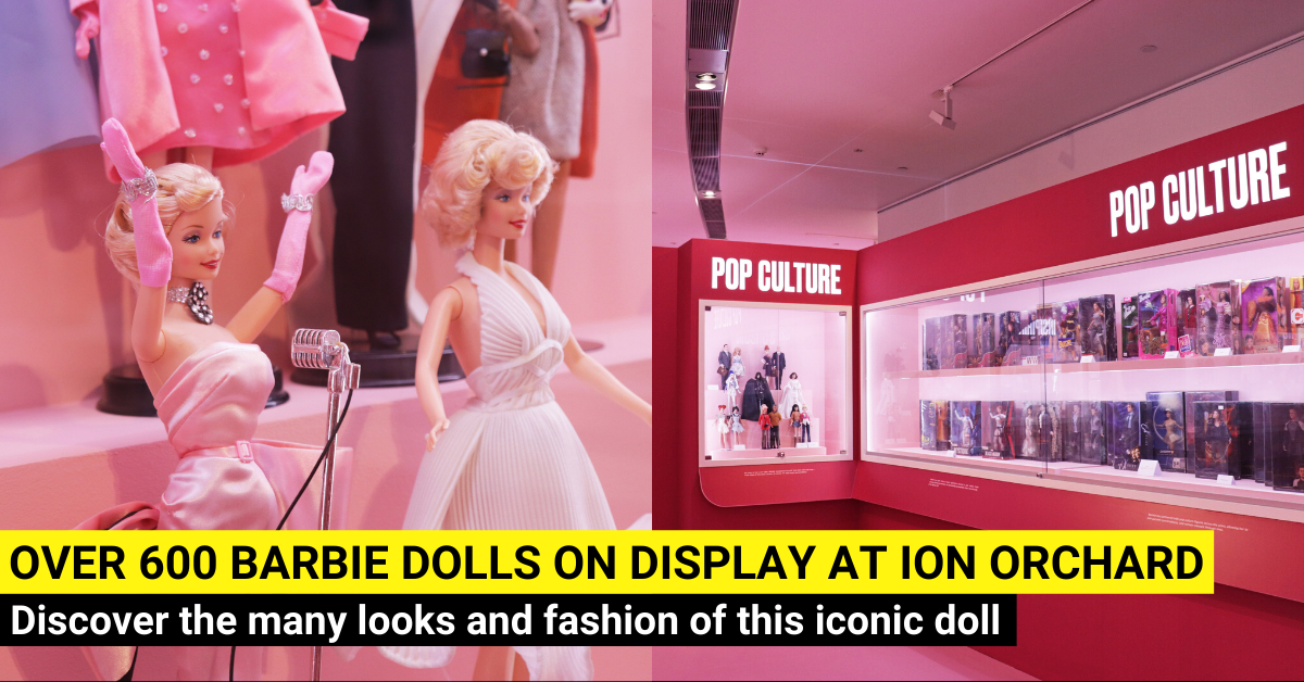 Over 600 Barbie Dolls On Display At The House Of Dreams Exhibition In Ion  Orchard