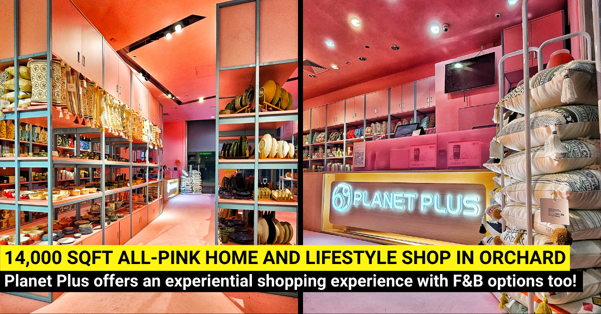 Planet Plus: Pink Cafe In A Furniture Shop In Orchard