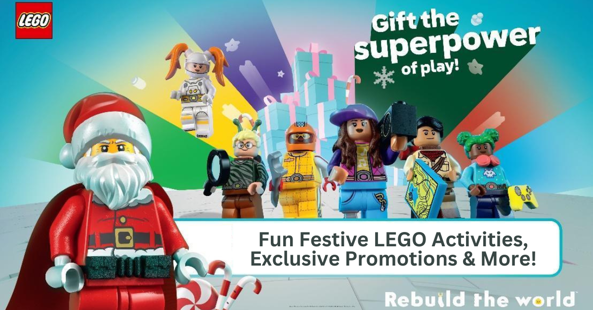 Build A Meaningful Holiday Season With The LEGO Group | Fun Festive LEGO Activities, Exclusive Promotions And More!