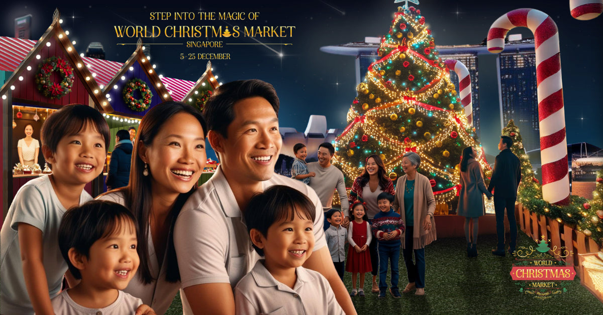 Celebrate Festive and Joy at the First World Christmas Market Singapore