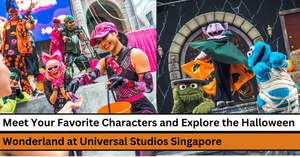 Explore the Halloween Wonderland at Universal Studios Singapore