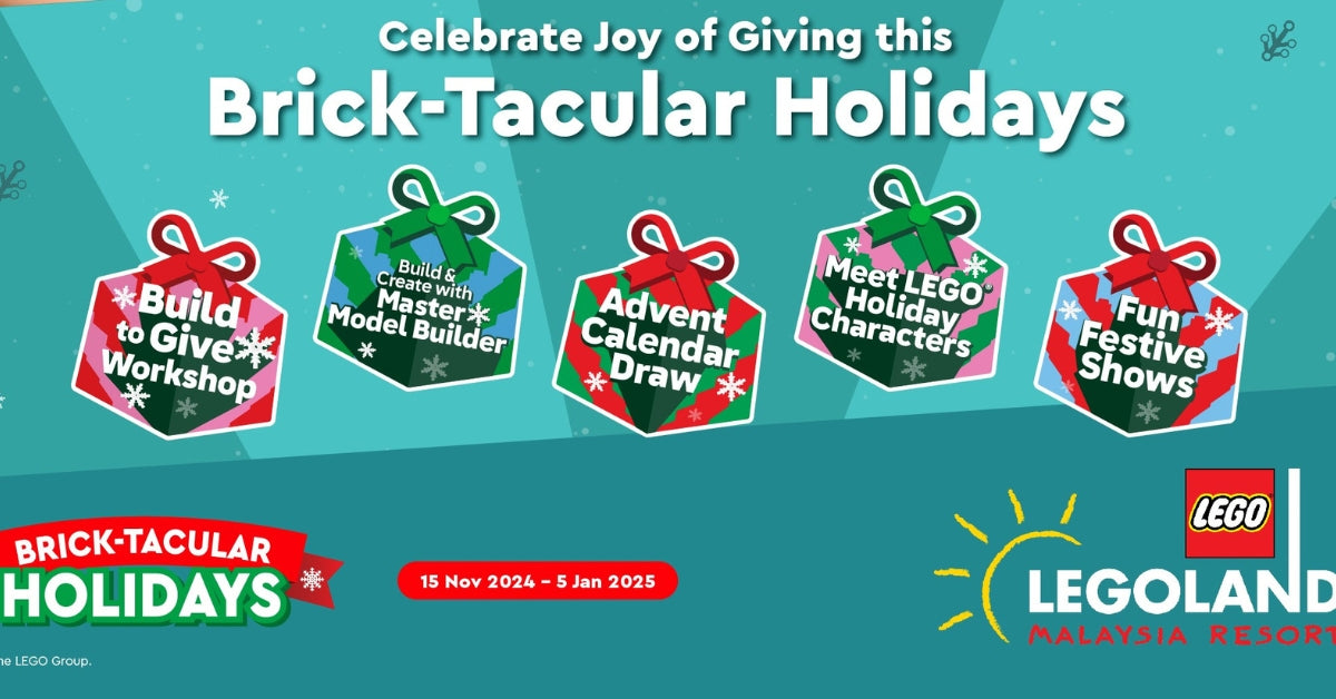 Experience Holiday Fun at LEGOLAND® Malaysia's Bricktacular Holidays