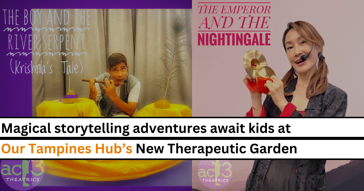 Magical Storytelling Adventures for Kids at Our Tampines Hub’s New Therapeutic Garden