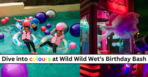 Dive into Colours at Wild Wild Wet’s Birthday Bash!