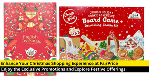 Celebrate Christmas with FairPrice: Festive Feasts, Unique Gifts, and Family Fun!