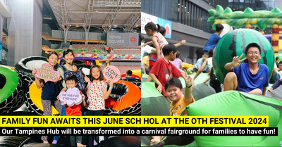 OTH Festival 2024 features Music, Arts, Sports, Community, Lifestyle and Carnival Activities for Families at Our Tampines Hub