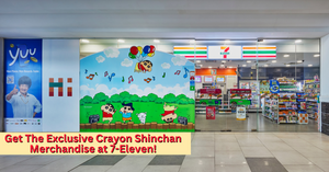 Get The Exclusive and Limited Crayon Shin-chan Merchandise at 7-Eleven Singapore