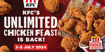 Enjoy Unlimited KFC Chicken and More at the KFC's Unlimited Chicken Feast