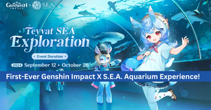 S.E.A. Aquarium X Genshin Impact Unveil A One-Of-A-Kind Aquarium Experience, Teyvat SEA Exploration