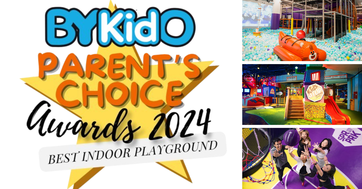 The Top 10 Winners of the BYKidO Parent's Choice Awards 2024 for Best Indoor Playground!