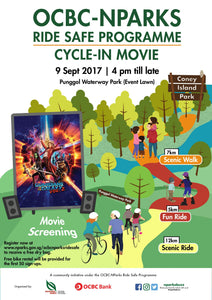 Things to do this Weekend: Join the OCBC NParks Ride Safe Programme + Free Movie Screening!