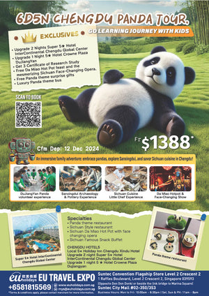 6D5N Chengdu Panda Family Tour - A Curated Experiential Learning Tour for Families