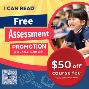 [FREE Literacy Assessment] I Can Read: English Class (2.5 Years Old & Above)