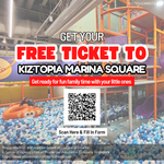 Redeem a FREE Kiztopia Marina Square Ticket from UniOracle Alliance