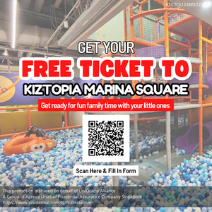 Redeem a FREE Kiztopia Marina Square Ticket from UniOracle Alliance