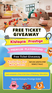 [FREE TRIAL + FREE KIZTOPIA PRESTIGE TICKET] WuKong: Online Chinese, English or Math Class (3 Years Old & Above)