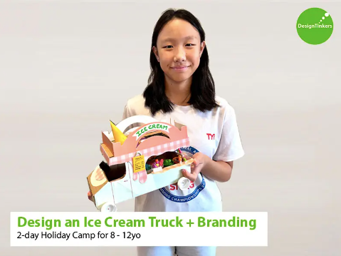 DesignTinkers: Design an Ice Cream Truck + Branding 2-day Camp