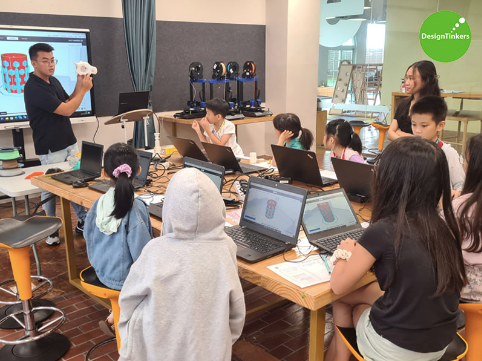 Level 1: Basic Introduction to TinkerCAD + 3D Printing 1-Day Holiday Camp