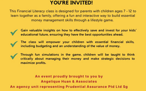 Fun-nancial Literacy Workshop (7 - 12 Years Old)